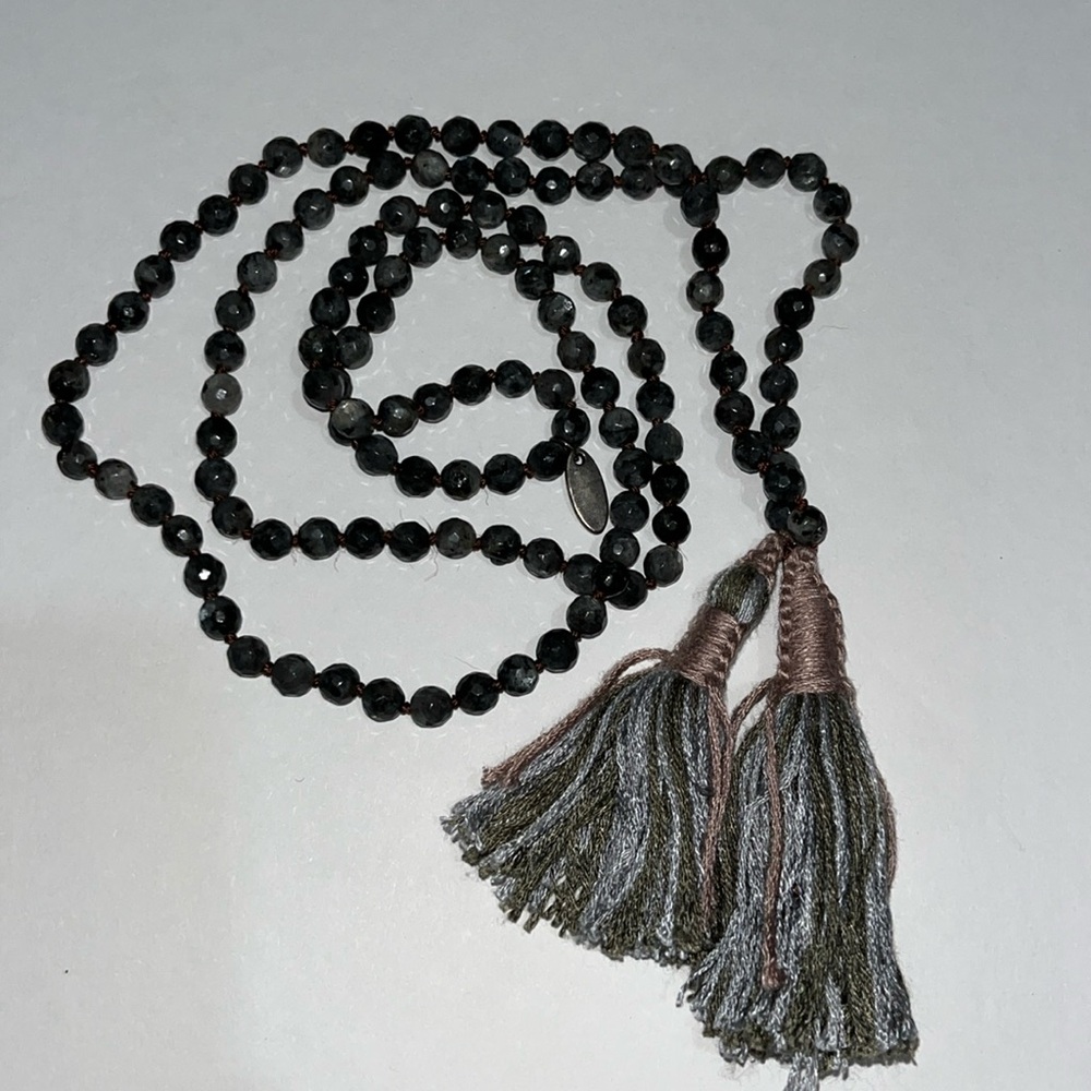Lizou Tassel Necklace, or wrap bracelet